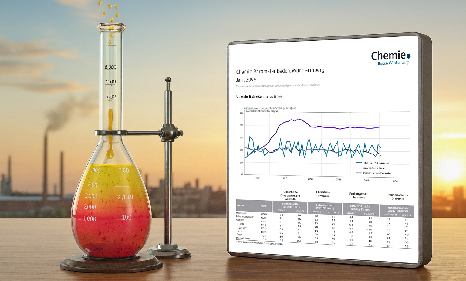 Chemie-Barometer Baden-Württemberg August 2026